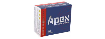 Target Sports USA Apex Xtreme Defense 45 Auto 120gr FMJ 20rds